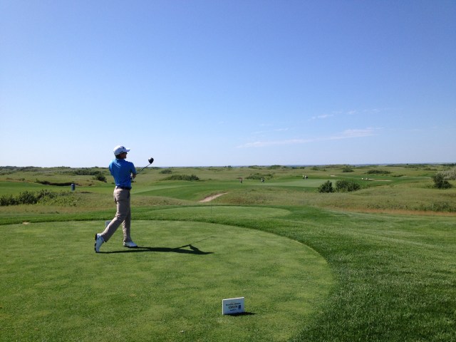 Mackenzie Hughes at the Dakota Dunes Open
